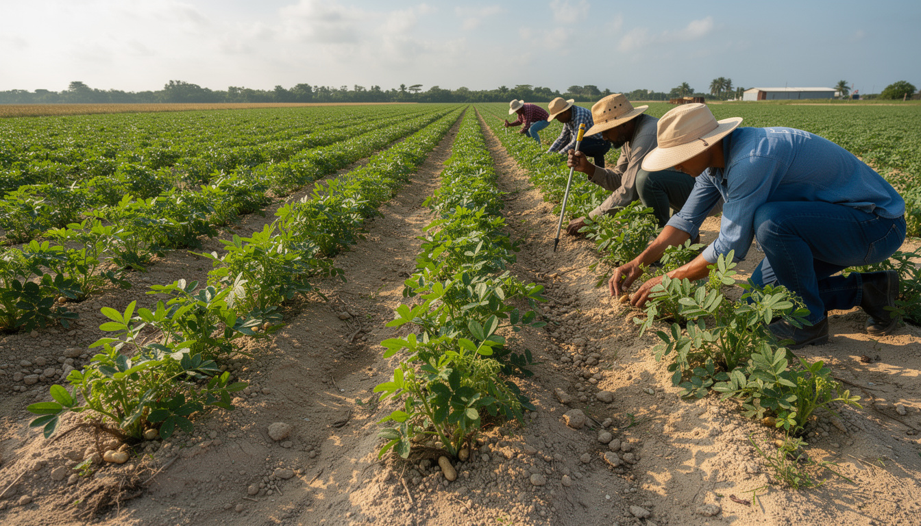 Où poussent les cacahuètes ? 2 découvrez où poussent les cacahuètes, leur culture et les conditions idéales pour leur croissance.